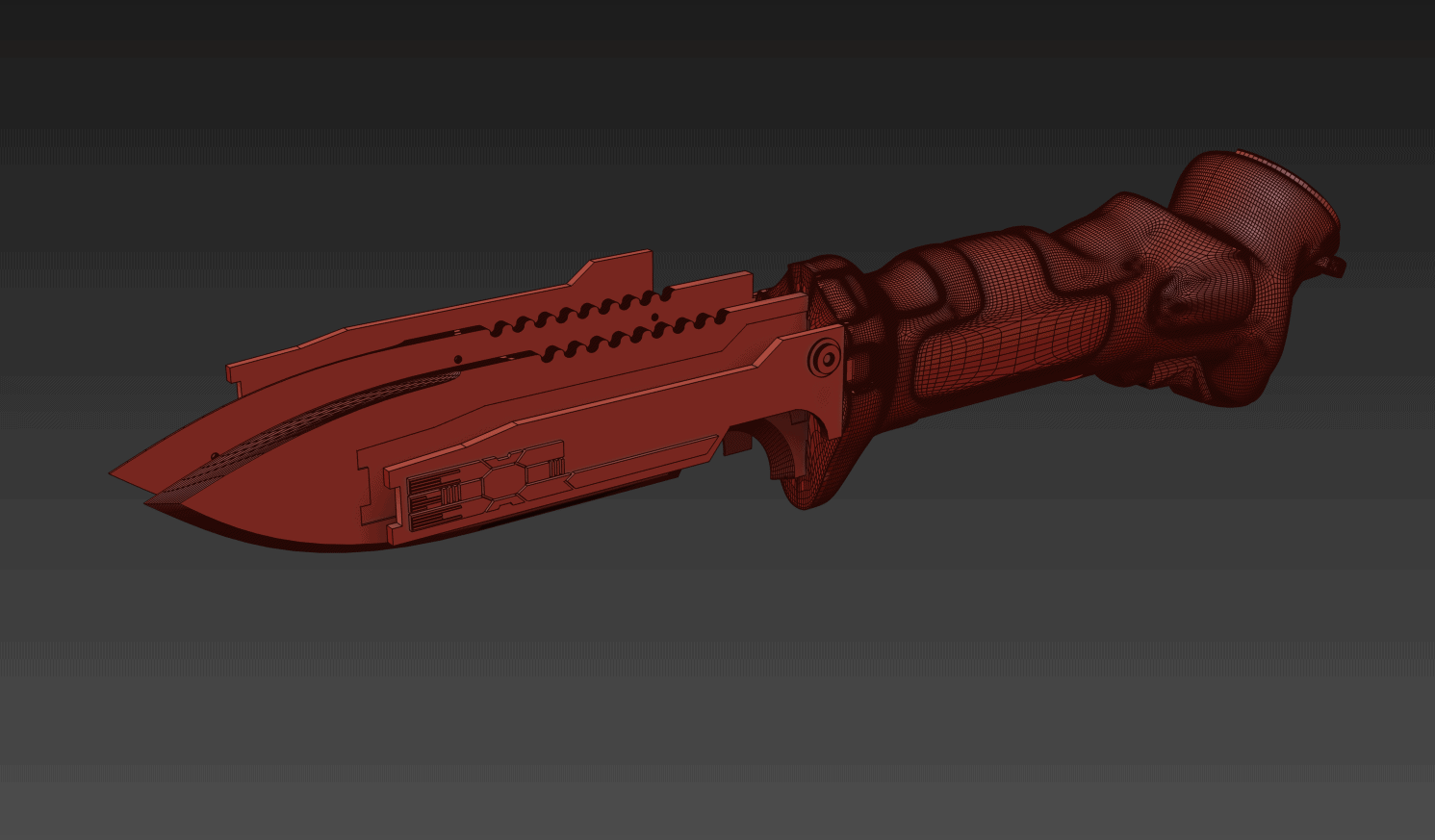 Titanfall Replica Data Knife Fused Creations