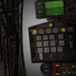 Cockpit Pilot Animated Overlay