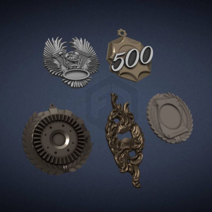 Immortan Joe Medal Set Fused Creations