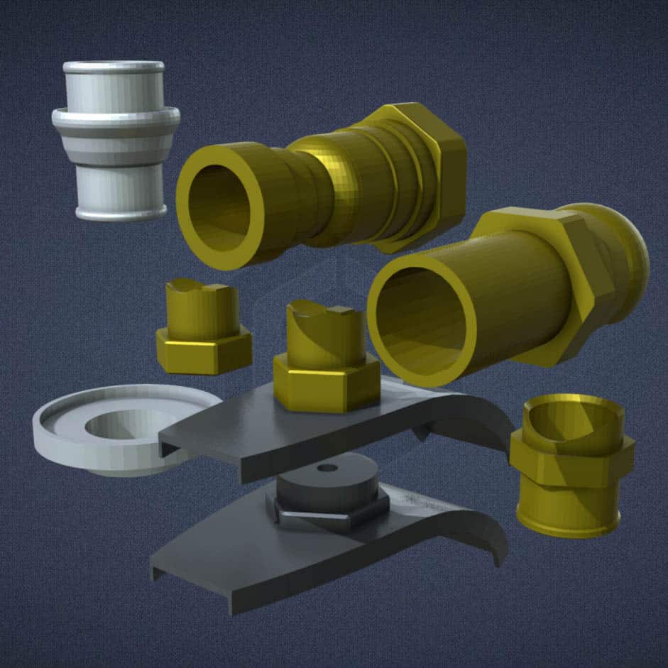 Immortan Joe Air Filters and Hose Connectors